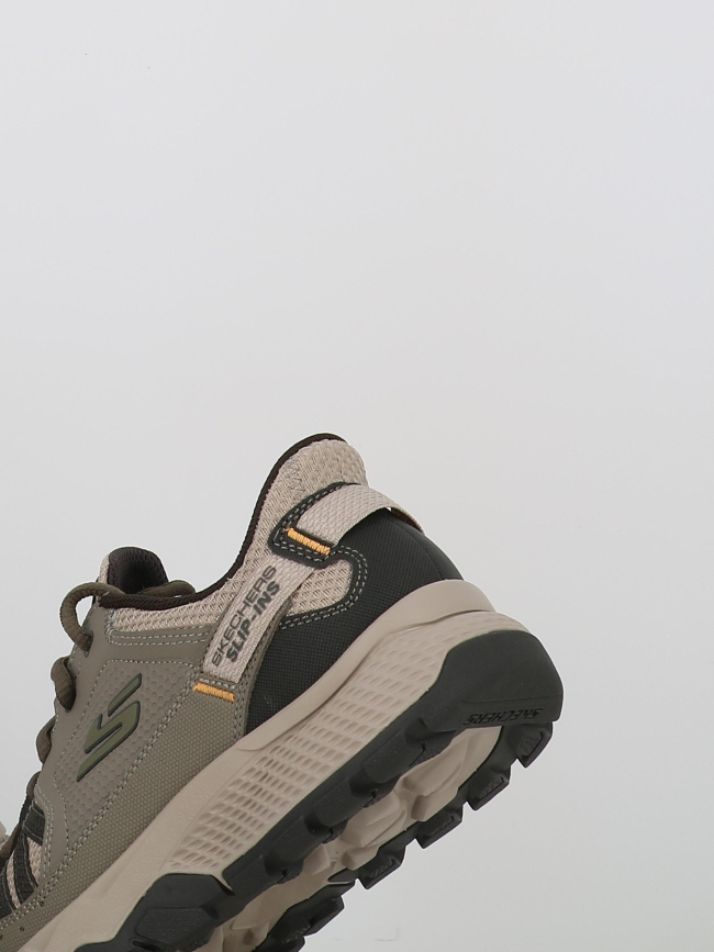 Chaussures de randonnée slip-ins dynamite marron homme - Skechers