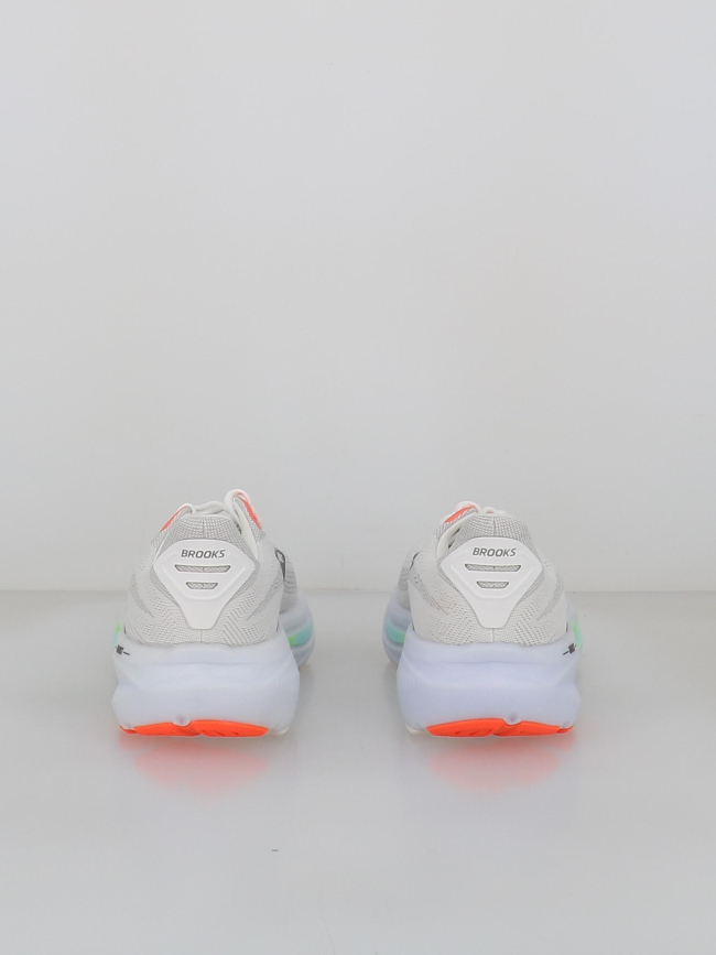 Chaussures de running ghost 17 blanc homme - Brooks