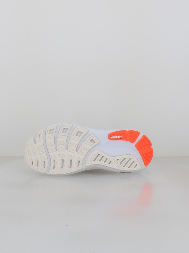 Chaussures de running ghost 17 blanc homme - Brooks