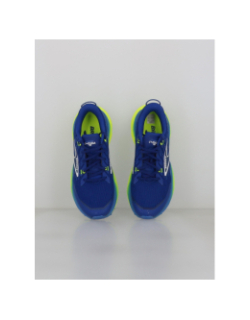 Chaussures de trail cascadia 19 bleu jaune homme - Brooks