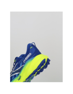 Chaussures de trail cascadia 19 bleu jaune homme - Brooks