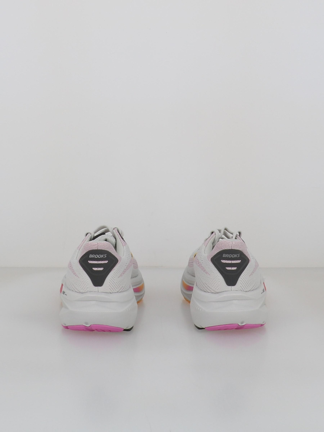 Chaussures de running ghost 17 gris rose femme - Brooks
