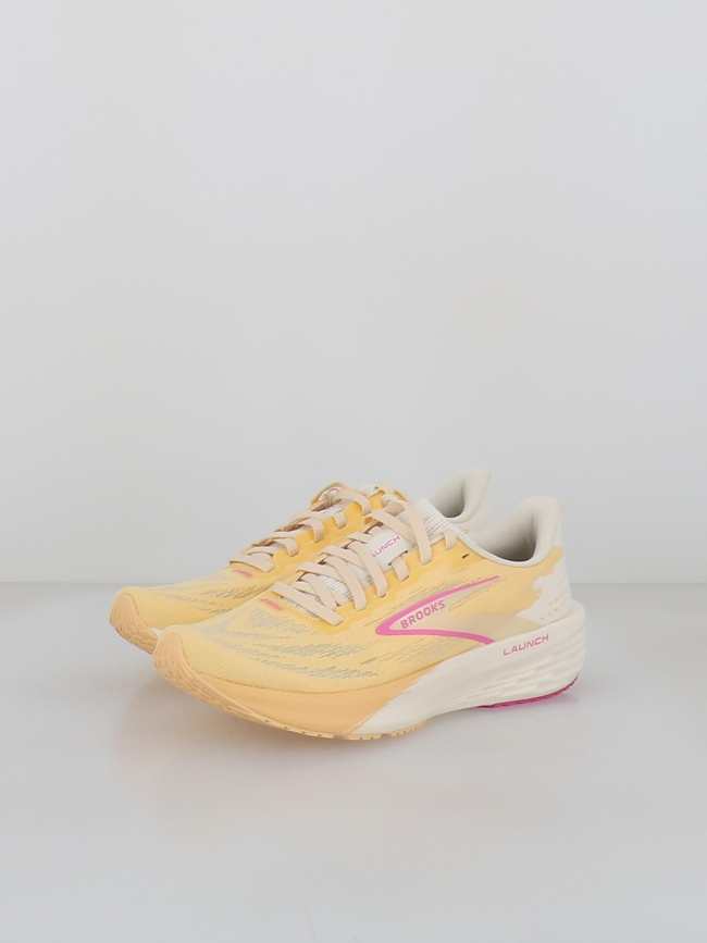 Chaussures de running launch 11 orange femme - Brooks