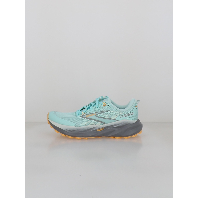 Chaussures de trail cascadia 19 bleu femme - Brooks