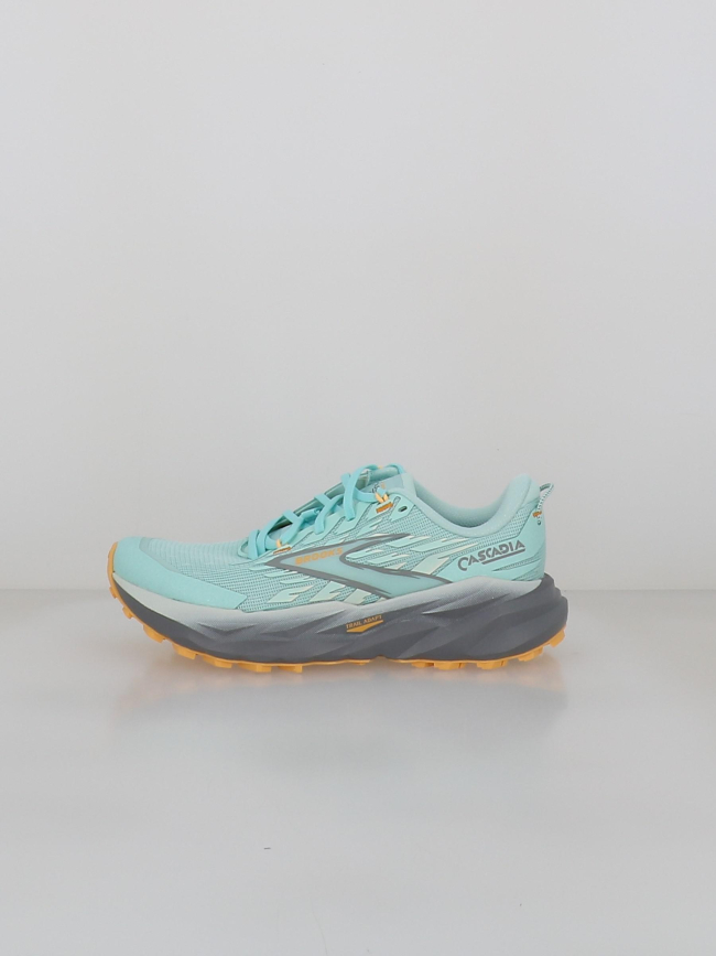 Chaussures de trail cascadia 19 bleu femme - Brooks