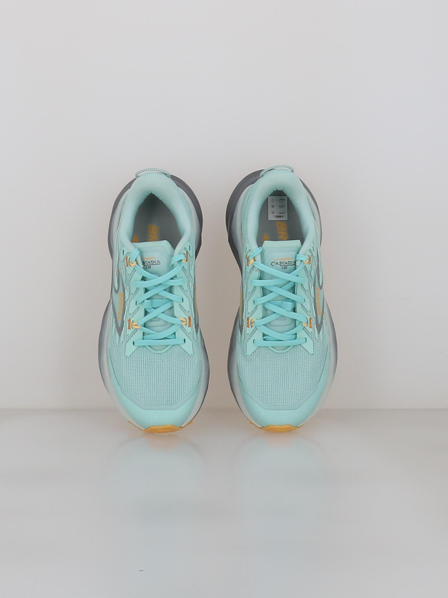 Chaussures de trail cascadia 19 bleu femme - Brooks