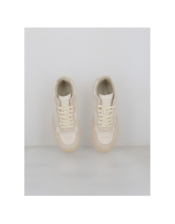 Baskets en cuir bi-matière better blanc homme - Tommy Hilfiger