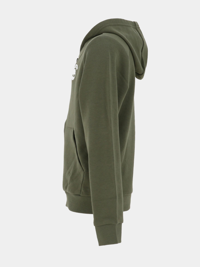 Sweat à capuche zippé en molleton kaki garçon - Timberland