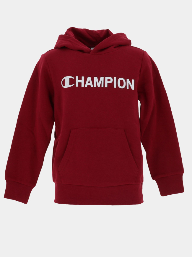 Sweat à capuche hooded bordeaux enfant - Champion