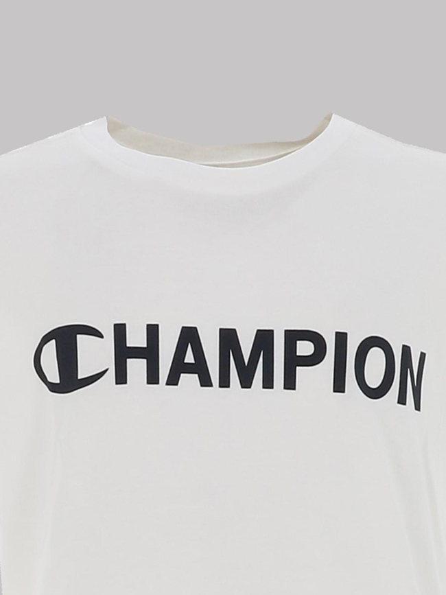 T-shirt à manches courtes crewneck blanc enfant - Champion