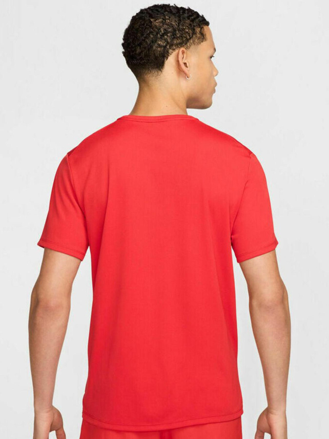 T-shirt de running uv miler orange fluo homme - Nike