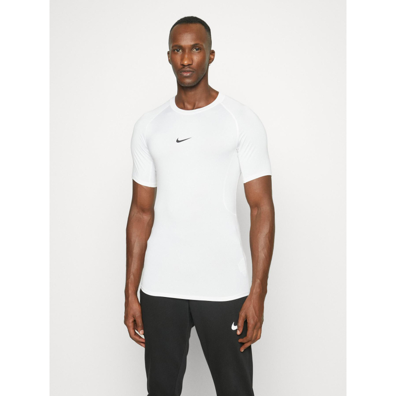 T-shirt de sport dri-fit tight blanc homme - Nike
