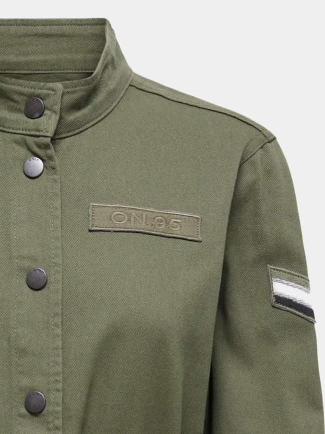 Veste militaire newdrew kaki femme - Only