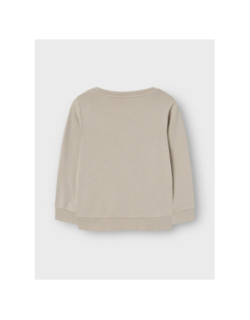 Sweat à col rond nkmvimo beige garçon - Name It