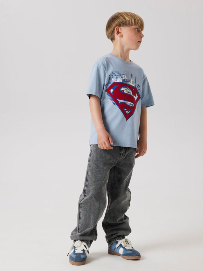 T-shirt nkmjags superman bleu ciel garçon - Name It