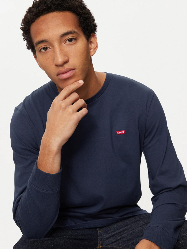T-shirt à manches courtes original bleu marine homme - Levi's