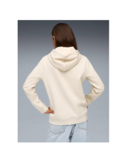 Sweat à capuche script beige fille - Puma