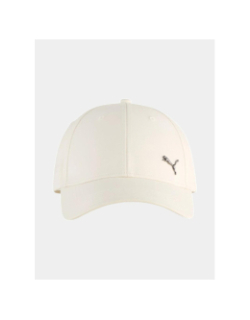 Casquette logo métal beige - Puma