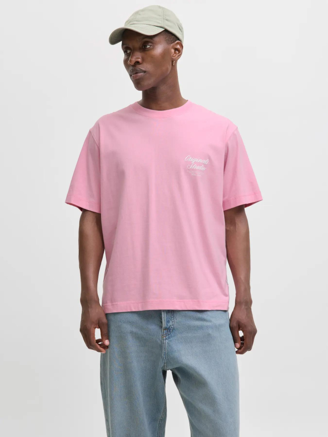 T-shirt à manches courtes jornorrebro rose homme - Jack & Jones