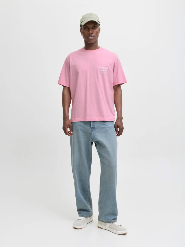 T-shirt à manches courtes jornorrebro rose homme - Jack & Jones
