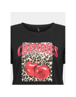 T-shirt à manches courtes onlane noir femme - Only