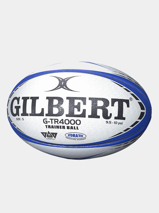 Ballon de rugby d'entrainement g-tr4000 t3 bleu et blanc - Gilbert