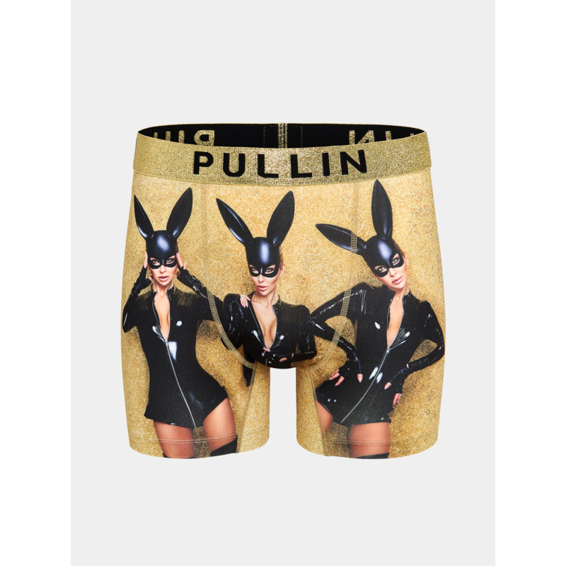 Boxer fashion 2 monlapin jaune homme - Pullin