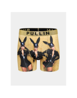Boxer fashion 2 monlapin jaune homme - Pullin