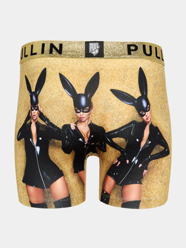 Boxer fashion 2 monlapin jaune homme - Pullin