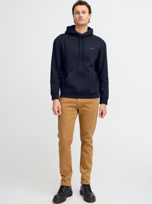 Sweat à capuche bhdowntown bleu marine homme - Blend