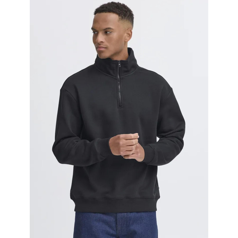 Sweat zippé bhjustin noir homme - Blend