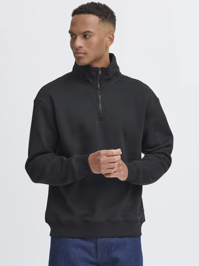 Sweat zippé bhjustin noir homme - Blend