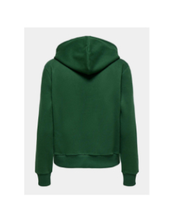 Sweat à capuche cœur noli vert femme - Only