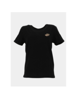 T-shirt cœurs lenna noir femme - Only