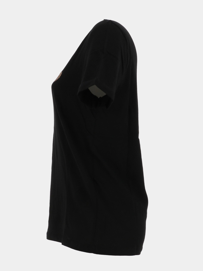 T-shirt cœurs lenna noir femme - Only