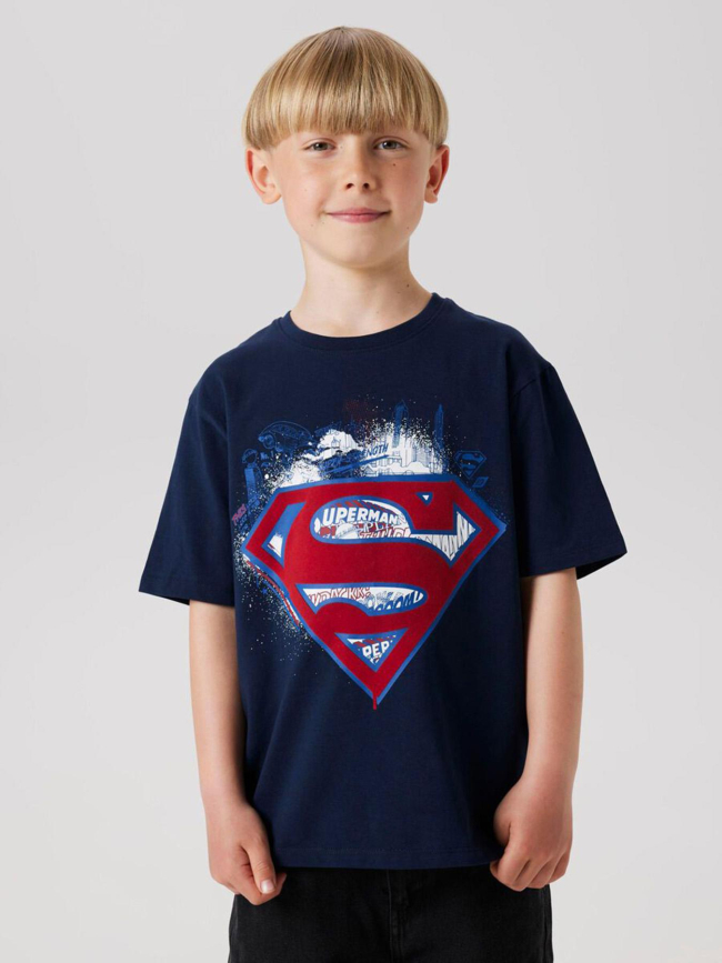 T-shirt nkmjags superman bleu marine garçon - Name It
