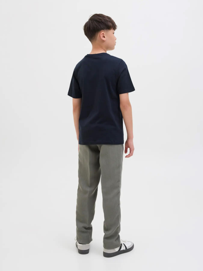 T-shirt à manches courtes jjgeplas bleu marine garçon - Jack & Jones