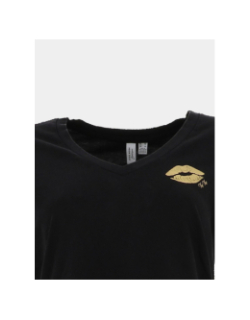 T-shirt à manches courtes vmfeyola noir femme - Vero Moda