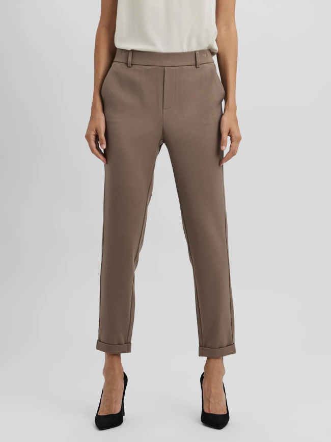 Patalon loose vmmaya marron femme - Vero Moda