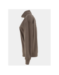 Sweat à col camionneur zippé billy kaki femme - Happy & So