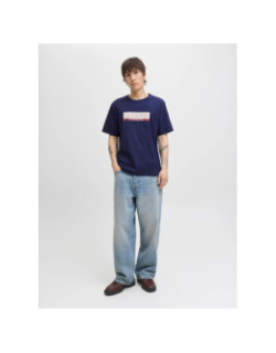 T-shirt jorinwood bleu homme - Jack & Jones