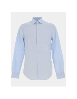 Chemise slim mid twill bleu clair homme - Calvin Klein