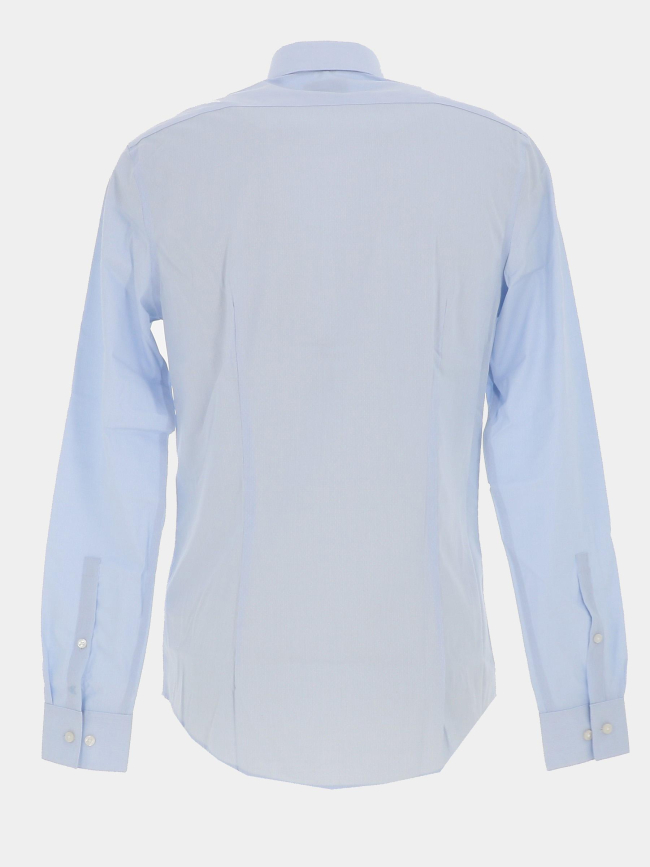 Chemise slim mid twill bleu clair homme - Calvin Klein