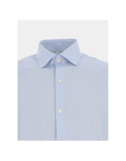 Chemise slim mid twill bleu clair homme - Calvin Klein