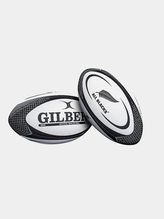 Ballon replica all blacks blanc et noir - Gilbert
