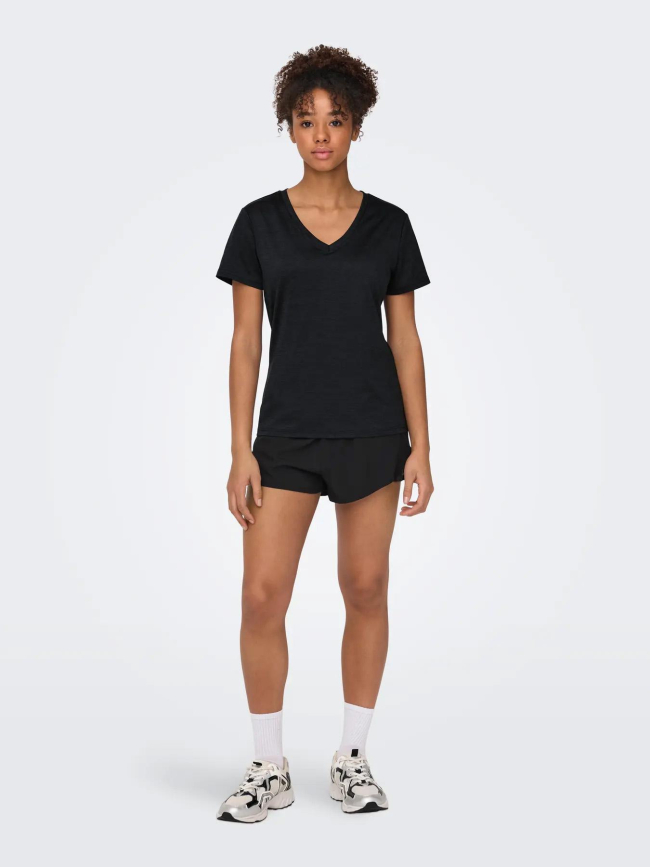 T-shirt de sport core life noir femme - Only Play