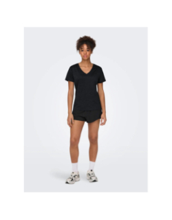 T-shirt de sport core life noir femme - Only Play