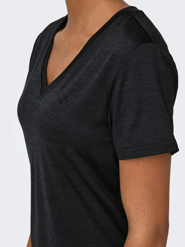 T-shirt de sport core life noir femme - Only Play