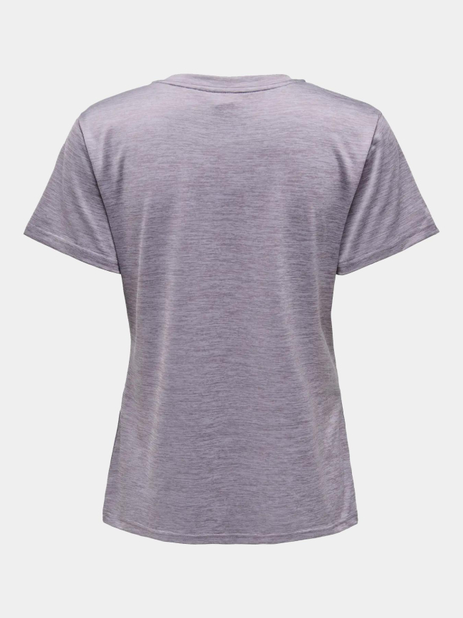 T-shirt de sport core life violet femme - Only Play