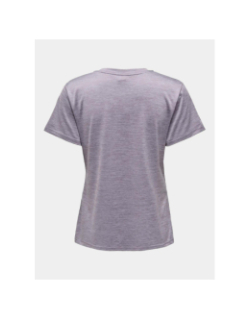 T-shirt de sport core life violet femme - Only Play